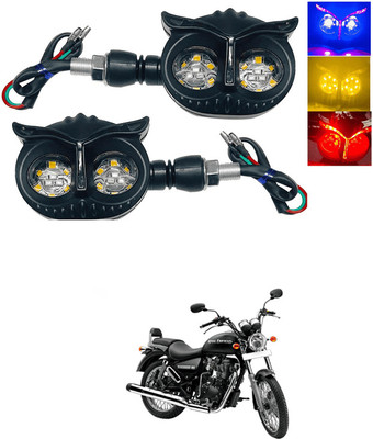 LOVMOTO Front, Rear LED Indicator Light for Royal Enfield Thunder Bird 350(Multicolor)