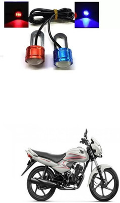 XZRTZ Strobe Light Eagle Eye Red-Blue (1 Pair) 2 Pcs Bike LED Z143 Parking Light Motorbike LED for Honda (12 V, 10 W)(Dream Neo, Pack of 2)