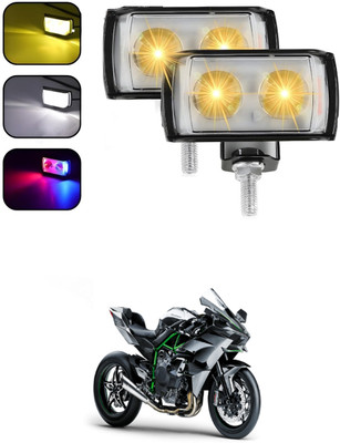 GONAMA Front, Rear LED Indicator Light for Suzuki Gixxer SF(White, Yellow)