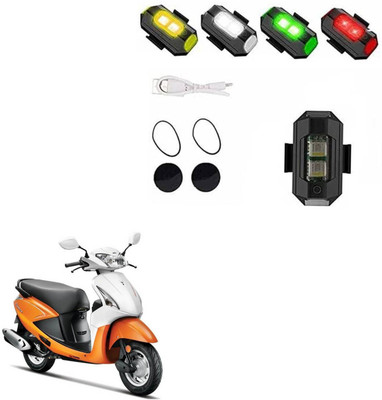 Vagary Multicolor Strobe Lights with USB Charging, Drone Flashing Strobe Light 130 Back Up Lamp Motorbike LED for Hero (12 V, 20 W)(Pleasure, Pack of 1)