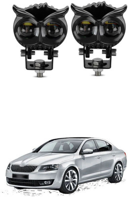 PRTEK LED BAR Work Light Spot Fog Lamp Yellow White 719 Headlight Car LED for Skoda (12 V, 60 W)(Octavia, Pack of 2)
