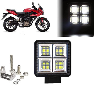 AUTO PEARL 64 LED-192W Fog Light Super Bright With Mounting Brackets for Pulsar AS 150 Fog Lamp Motorbike LED for Bajaj (12 V, 192 W)(Pulsar AS 150, Pack of 1)