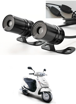 GONAMA Front, Rear LED Indicator Light for Mahindra Rodeo RZ(White)