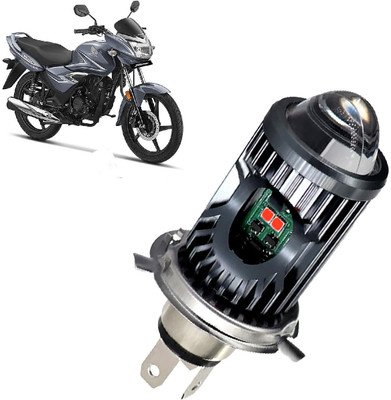 AUTO PEARL White/Yellow Dual Beam & Flicker Red/Blue Led for Shine Fog Lamp Motorbike LED for Honda (12 V, 35 W)(CB Shine)