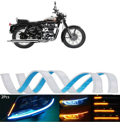BLUERIDE DRL-LT-BIKE-BR150 Interior Light Motorbike, Car, Truck, Van LED for Royal Enfield (12 V, 12 W)(Universal For Bike, Pack of 2)