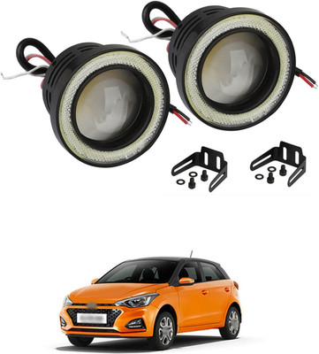 GONAMA Angel Eye Fog Lights LED Halo Ring DRL Headlights, Super Bright Fog Lamp SG219 Car Fancy Lights(Multicolor)
