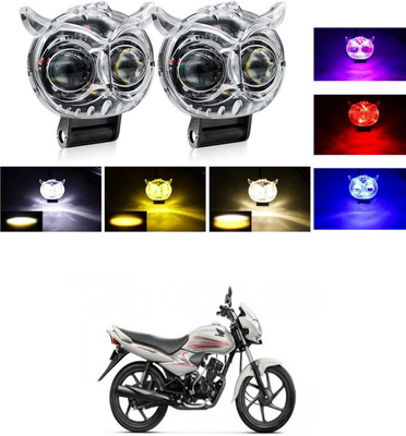 GONAMA Front, Rear LED Indicator Light for Mahindra Universal For Bike(White, Yellow)