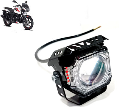 AUTO PEARL White/Yellow High Beam & Multi Flicker Red/Blue Led for Pulsar 180BS6 Fog Lamp Motorbike LED for Bajaj (12 V, 30 W)(Pulsar 180)