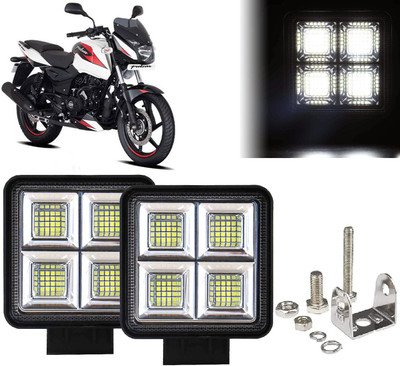 AUTO PEARL 64 LED 192W Fog Light Super Bright With Mounting Brackets for Pulsar 180BS6 Fog Lamp Motorbike LED for Bajaj (12 V, 192 W)(Pulsar 180, Pack of 2)