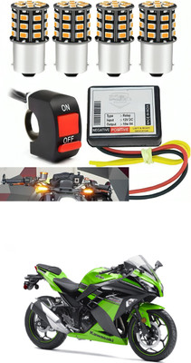 LOVMOTO Universal Multimode Bike Hazard Flasher Waterproof 16 Patterns Flasher SG83 Fog Lamp Car, Motorbike LED for Suzuki (12 V, 20 W)(GS 150R)