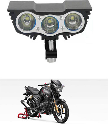 RKPSP 12V Eagle Eye LED White Fog Light,Waterproof Bike/Cars For TVS-Apache-RTR-180 Fog Lamp Motorbike LED (12 V, 55 W)(Universal For Bike, Pack of 1)
