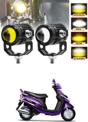 GONAMA Front, Rear LED Indicator Light for Royal Enfield Universal For Bike(White, Yellow)