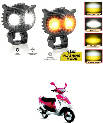 GONAMA Front, Rear LED Indicator Light for Mahindra Duro DZ(White, Yellow)