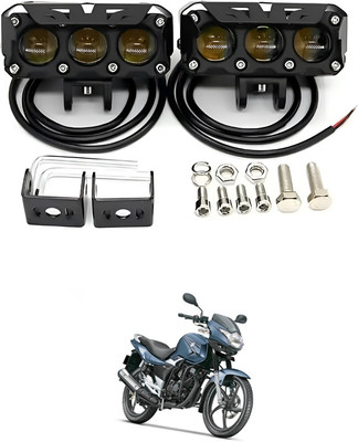 GONAMA Universal For All Motorcycle Fog Light Spot Projector Yellow And White SG149 Side Marker Car, Motorbike LED for Suzuki (12 V, 20 W)(GS 150R, Pack of 2)