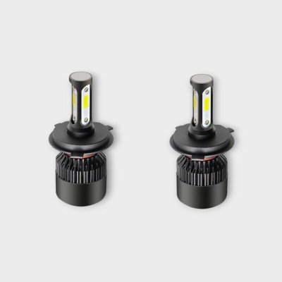 AUTODAZZZ V-L-ROVIV_H4 VIGHT EYE LED BULB Headlight Motorbike LED for TVS (12 V, 72 W)(Universal For Car, Pack of 2)
