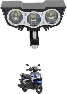 RKPSP 12V Eagle Eye LED White Fog Light,Waterproof Bike/Cars For Yamaha-Ray-ZR-125 Fog Lamp Motorbike LED (12 V, 55 W)(Universal For Bike, Pack of 1)