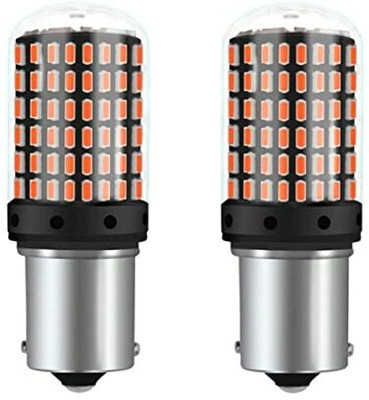 Ride2joy Front Rear Turn Signal Bulb Red Indicator Light Car, Motorbike LED (12 V, 12 W)(Universal For Car, Pack of 2)