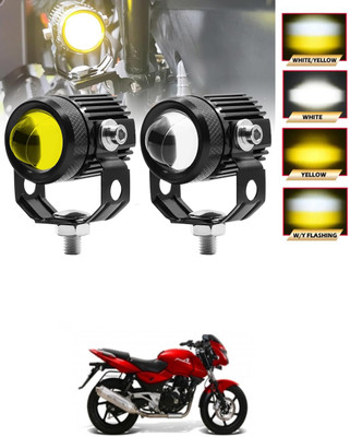 GONAMA Front, Rear LED Indicator Light for Piaggio Universal For Bike(White, Yellow)