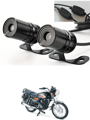 LOVMOTO Front, Rear LED Indicator Light for Hero Hunk(White)