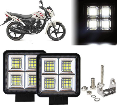 AUTO PEARL 64 LED 192W Fog Light Super Bright With Mounting Brackets for Hayate Fog Lamp Motorbike LED for Suzuki (12 V, 192 W)(Hayate, Pack of 1)