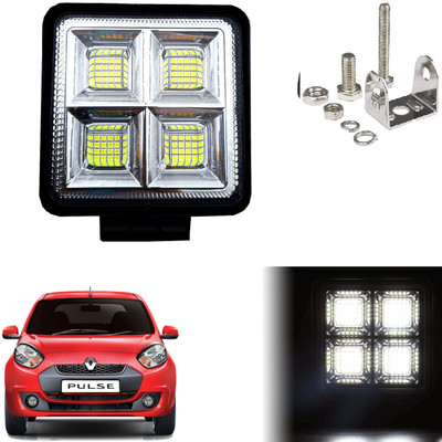 AUTO PEARL 192W-64 LED Fog Light Super Bright With Mounting Brackets for Pulse Fog Lamp Car, Van, Truck LED for Renault (12 V, 192 W)(Pulse, Pack of 1)