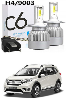 PRTEK C6 Car LED Headlight Bulbs Conversion Kit H4 3800LM 6000K 36W COB_H5 Headlight Motorbike, Car LED (12 V, 65 W)(Universal For Car, Pack of 2)