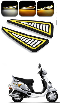 LOVMOTO Front, Rear LED Indicator Light for Mahindra Duro DZ(Multicolor)