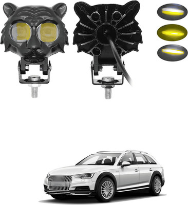 LOVMOTO Universal Tiger Shape Led Fog light Mini Driving Light Mirror Spot light s49 Fog Lamp Car, Motorbike LED for Audi (12 V, 30 W)(A4, Pack of 2)