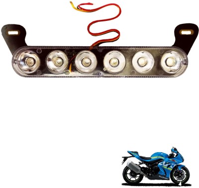 REPLEY led-lecenceplatestrobe-6-102 License Plate Light Motorbike LED for Suzuki (12 V, 35 W)(GSX-R1000, Pack of 1)