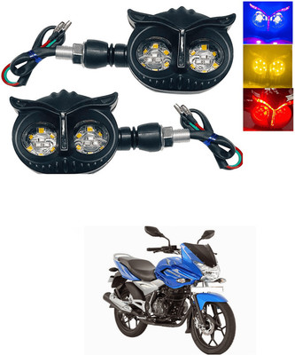LOVMOTO Front, Rear LED Indicator Light for Bajaj Discover 125 DTS-i(Multicolor)