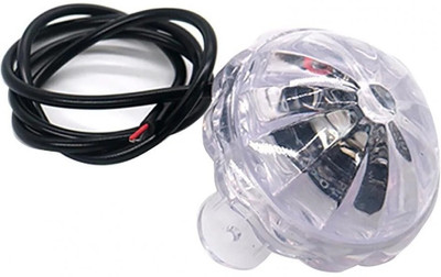 carfrill Waterproof Motorcycle Led Underglow Light Colorful Lights Rear Tail Lights Tail Light Motorbike LED (6 V, 6 W)(Universal For Bike, Pack of 1)