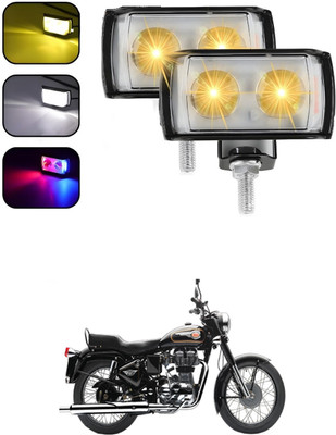 GONAMA Front, Rear LED Indicator Light for Piaggio Vespa(White, Yellow)