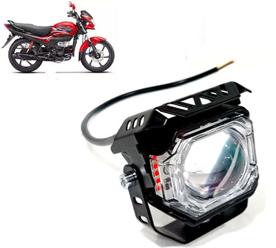 AUTO PEARL White/Yellow High Beam & Multi Flicker Red/Blue Led for Passion Plus Fog Lamp Motorbike LED for Hero (12 V, 30 W)(Passion Plus)