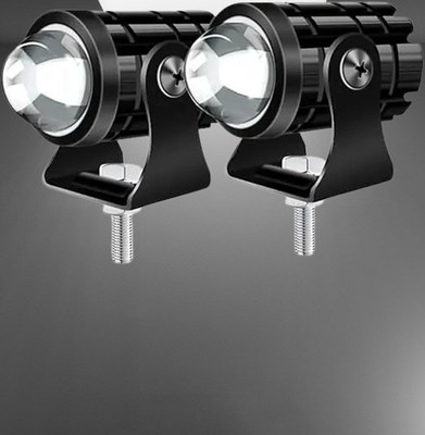 CUBEISH Rd5 Mini Driving Spot/Fog Light Dual Color Super High Beam Fog Lamp Fog Lamp Motorbike LED (12 V, 36 W)(Universal For Bike, Pack of 2)