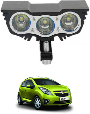 MATIES 12V Eagle Eye LED White Fog Light,Waterproof Bike/Cars For Beat Fog Lamp Car LED for Chevrolet (12 V, 55 W)(Beat, Pack of 1)