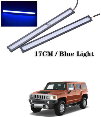 LOVMOTO COB LED Strip DRL Driving Daytime Running Light 147 Headlight Car, Motorbike LED for GM (12 V, 12 W)(Hummer H2, Pack of 1)