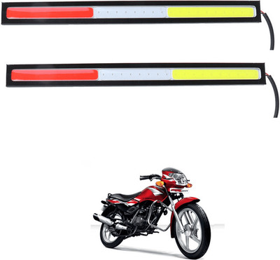 LOVMOTO Front, Rear LED Indicator Light for Hero Splendor NXG(Multicolor)