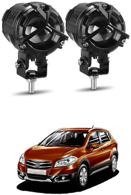 LOVMOTO Bike Led Light High Power Motorcycle Fog Lamps Mini Driving Lights 2535 Fog Lamp Car, Motorbike LED for Maruti Suzuki (12 V, 40 W)(A-Star, Pack of 2)
