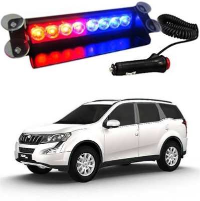 BRPEARl  8 LED Police Car Flashing Lights for - XUV Interior Light Car LED for Mahindra (12 V, 35 W)(XUV 500, Pack of 1)