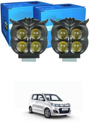 GONAMA Universal for car and bike LED 40w Owl Fog Light Yellow/White and Red Eye SG198 Car Fancy Lights(Multicolor)