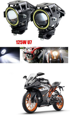 PECUNIA Headlight U7 DRL Fog Lights Driving Running Light 134 Headlight Car, Motorbike LED for Yamaha (12 V, 36 W)(RC 390, Pack of 2)