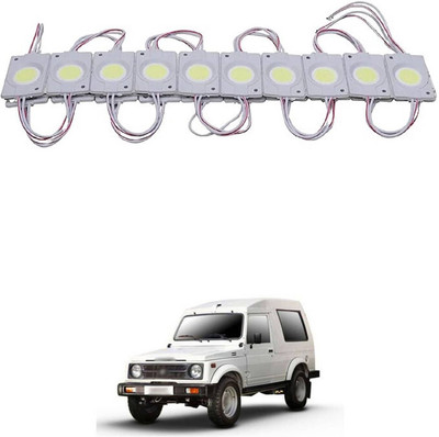 LOVMOTO DC 12 Volt 2.4 Watt Coin Shape LED Module Light Lamp Bulb Multipurpose SG1179 Indicator Light Car, Motorbike LED for Maruti Suzuki (12 V, 12 W)(Gypsy, Pack of 1)