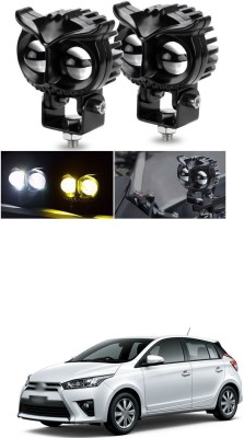 LOVMOTO Owl LED Driving Lights Motorcycle Fog Lights 505 Headlight Car, Motorbike LED for Toyota (12 V, 36 W)(Yaris, Pack of 2)