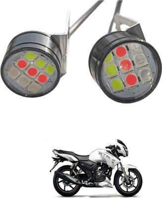 LOVMOTO Front, Rear LED Indicator Light for TVS Apache RTR 180(Multicolor)