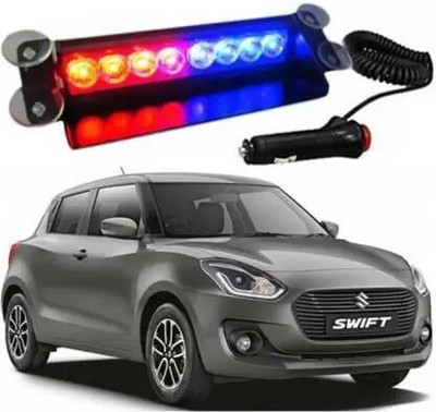 ANiiTEK 8 LED Police Car Lights for Maruti Swift Headlight Car, Truck LED for Maruti Suzuki (12 V, 0 W)(Swift, Pack of 1)