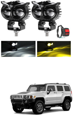 PRTEK LED Fog Lamp Unit for Universal For Car Hummer H3
