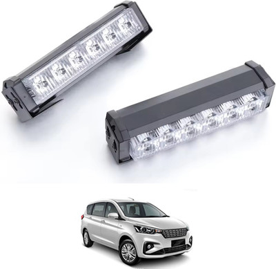 monolive Red & Blue Universal 6 LED Police Dual/Twin Light With Remote For Car-95 Interior Light Car LED for Maruti Suzuki (12 V, 55 W)(Ertiga)
