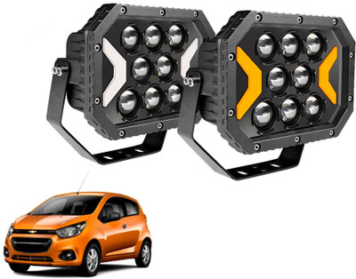 AUTO PEARL 5X7 Inch Square LED Work Spot Arrow Light DRL Driving Fog Off-Road for Car 060 Back Up Lamp Car LED for Chevrolet (12 V, 80 W)(Beat, Pack of 2)