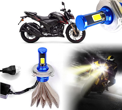 AUTO PEARL Z3-HS1 with copper strip Heatsink Headlight Led Bulb for Apache RTR 200 4 V Headlight Motorbike LED for TVS (12 V, 35 W)(Apache RTR 200)