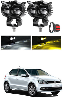 PRTEK LED Fog Lamp Unit for Universal For Car Polo GT